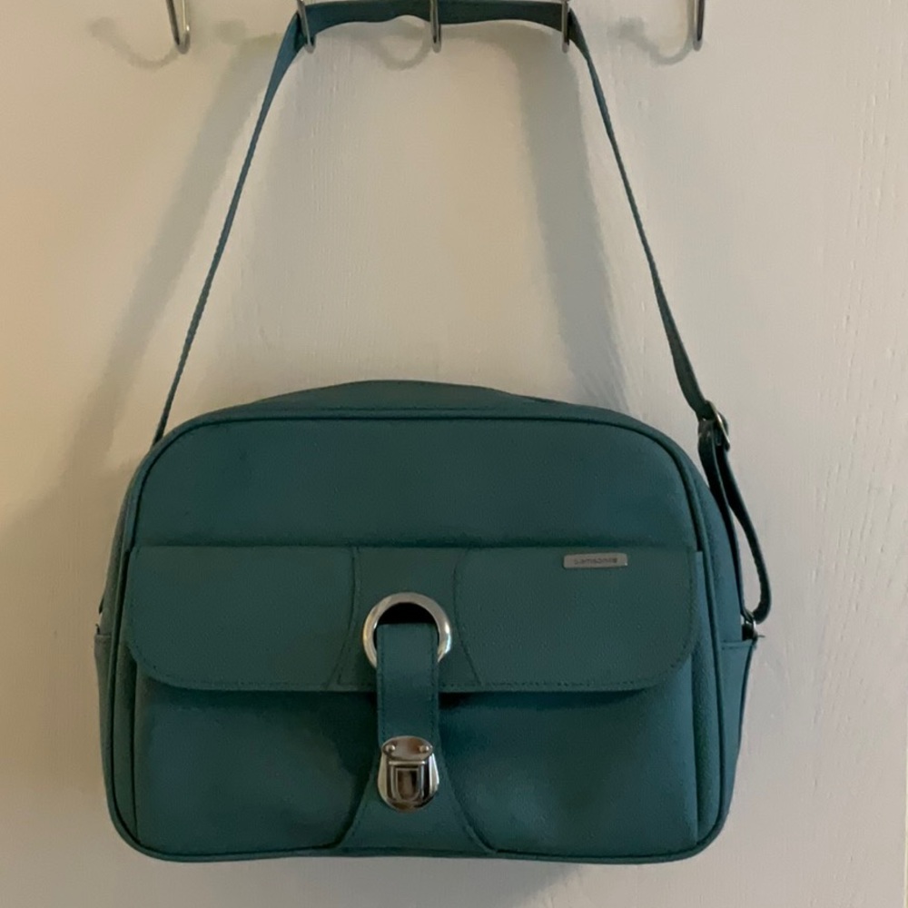 Blue - Samsonite Carry On/Overnight Bag